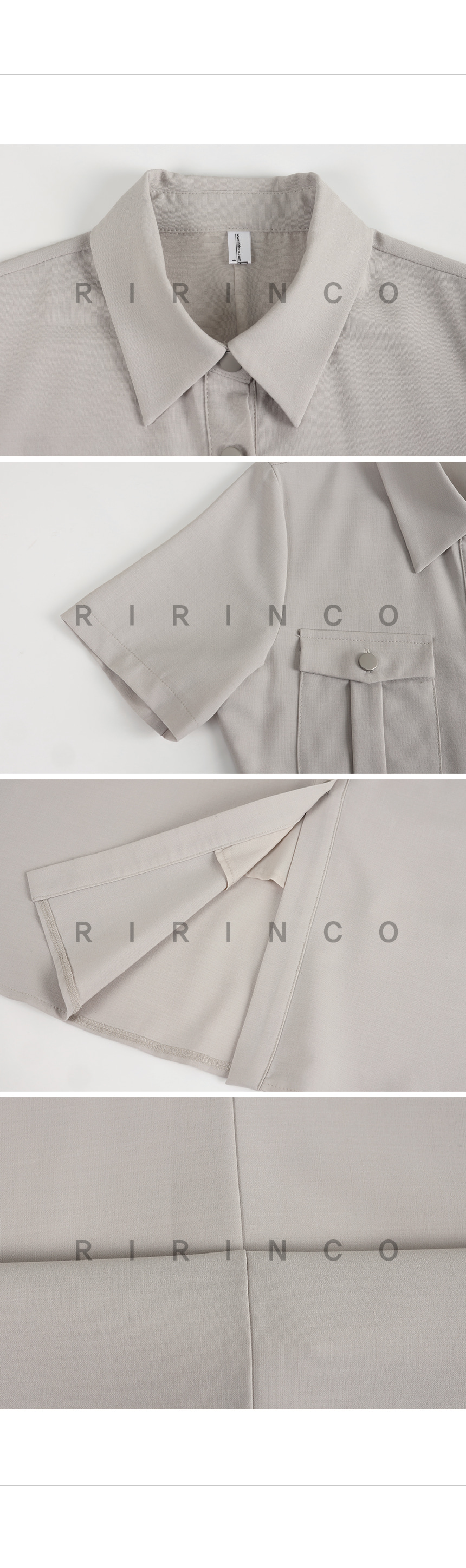 RIRINCO ポケット付きベルトセットロングワンピース